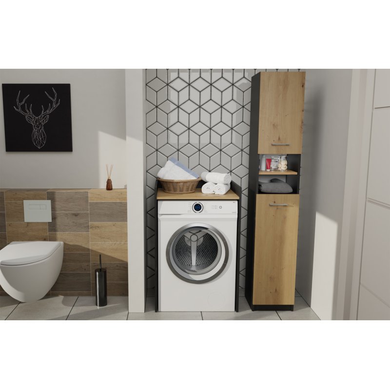 Topeshop MARBELA ANT/ART armoire de rangement de salle de bain