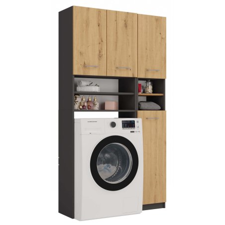 Topeshop Z.MARPOL ANT/ART bathroom storage cabinet