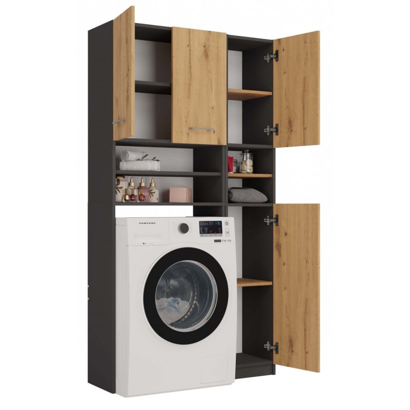 Topeshop Z.MARPOL ANT/ART bathroom storage cabinet