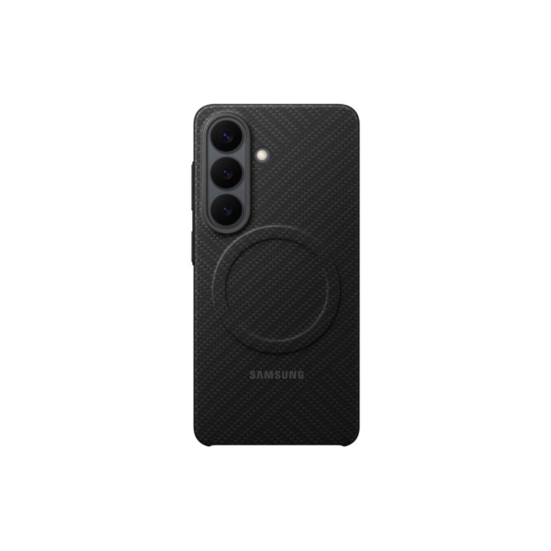 Coque en fibre de carbone Magnet Samsung pour Galaxy S26 couleur Noir EF-KS942SN