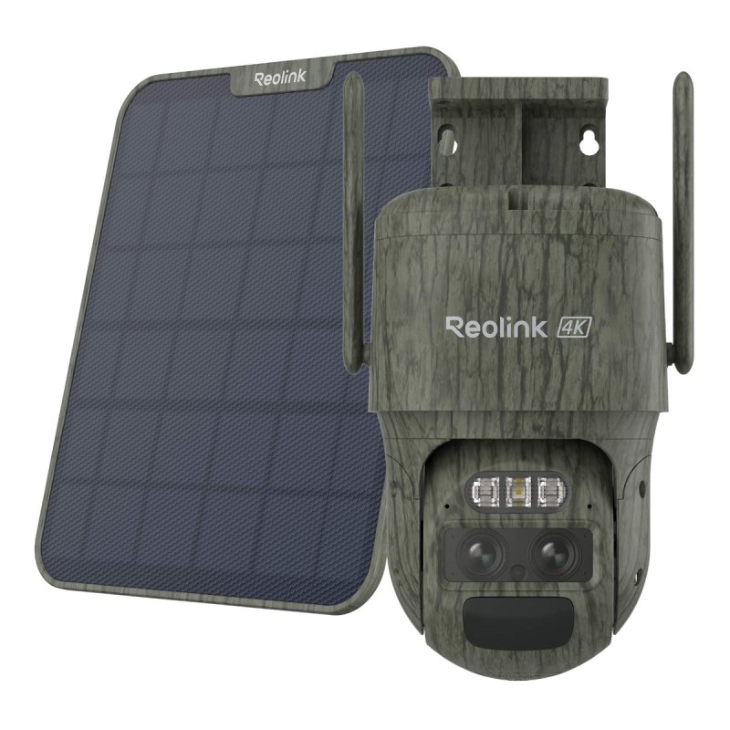Reolink Trackmix Series G770 Überwachungskamera mit Solarpanel 8MP (3840x2160), Solar/Akkubetrieb, IP65-Wetterschutz,