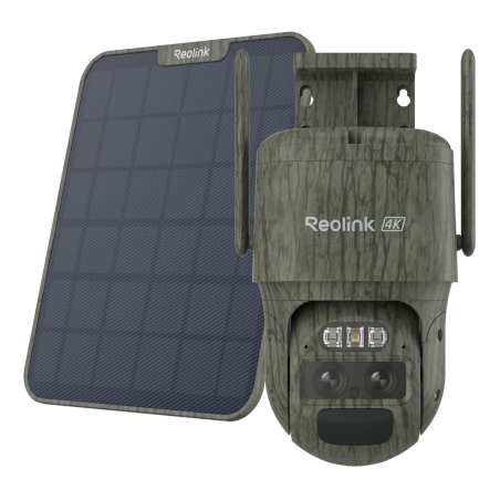 Reolink Trackmix Series G770 Überwachungskamera mit Solarpanel 8MP (3840x2160), Solar/Akkubetrieb, IP65-Wetterschutz,