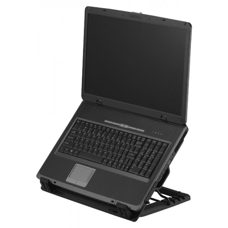 SBOX CP-12 notebook cooling pad 43.9 cm (17.3") 1200 RPM Black