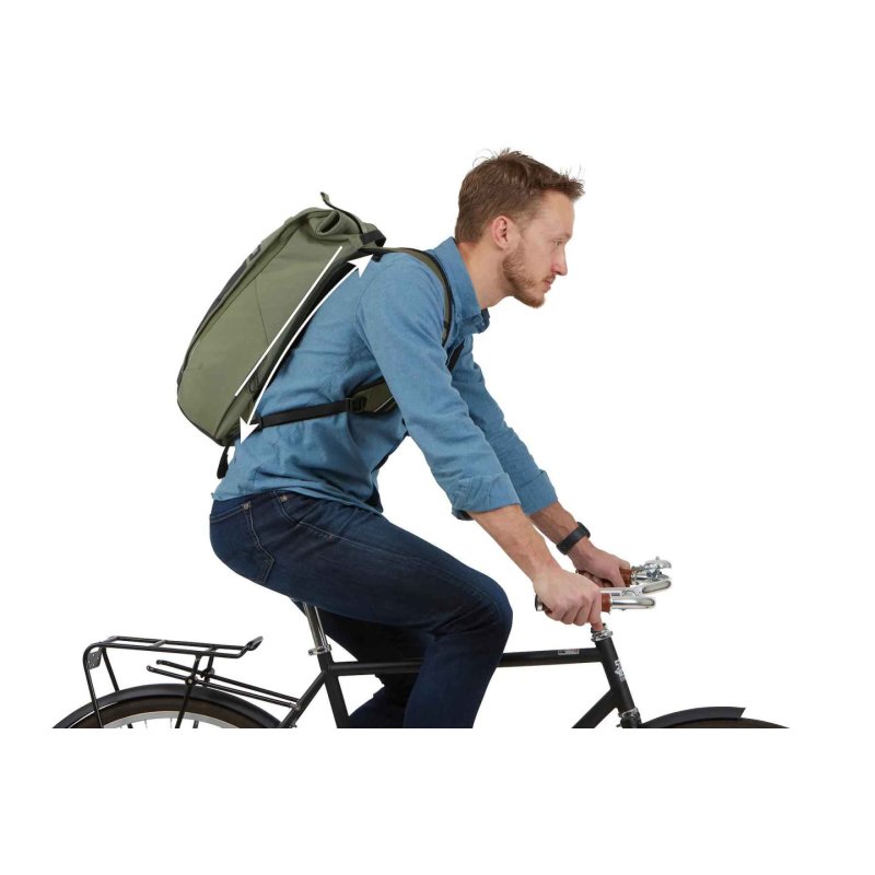 Thule Paramount TPCB118 - Olivine backpack Casual backpack Olive Nylon