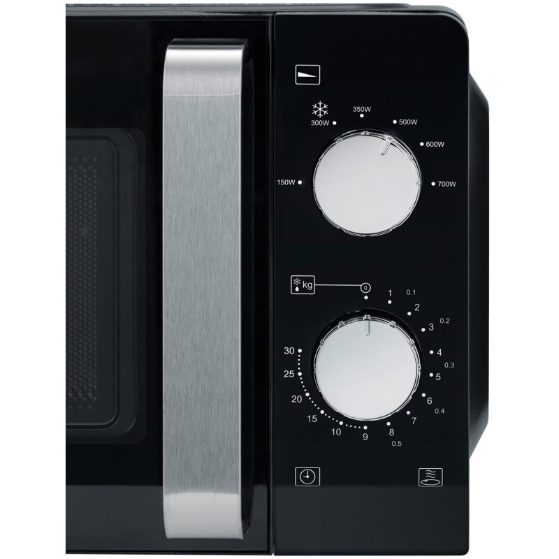 Severin MW 7886 microwave Countertop Solo microwave 17 L 700 W Black