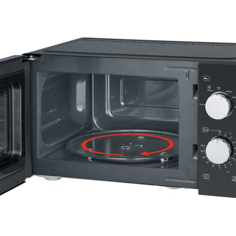 Severin MW 7886 microwave Countertop Solo microwave 17 L 700 W Black