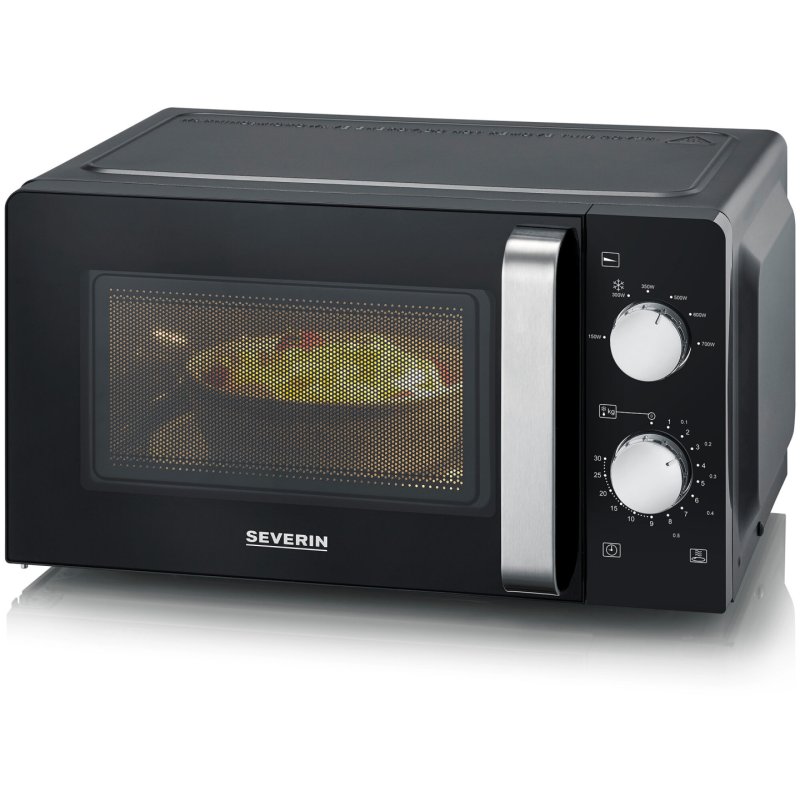 Severin MW 7886 microwave Countertop Solo microwave 17 L 700 W Black