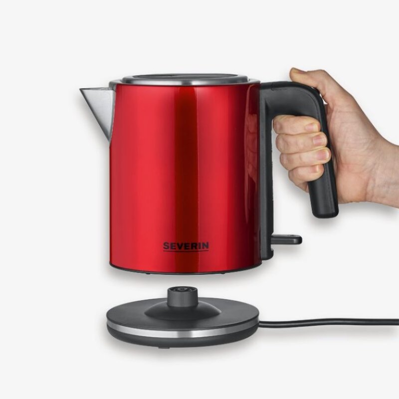 Severin WK 3427 electric kettle 1.2 L 1300 W Brown