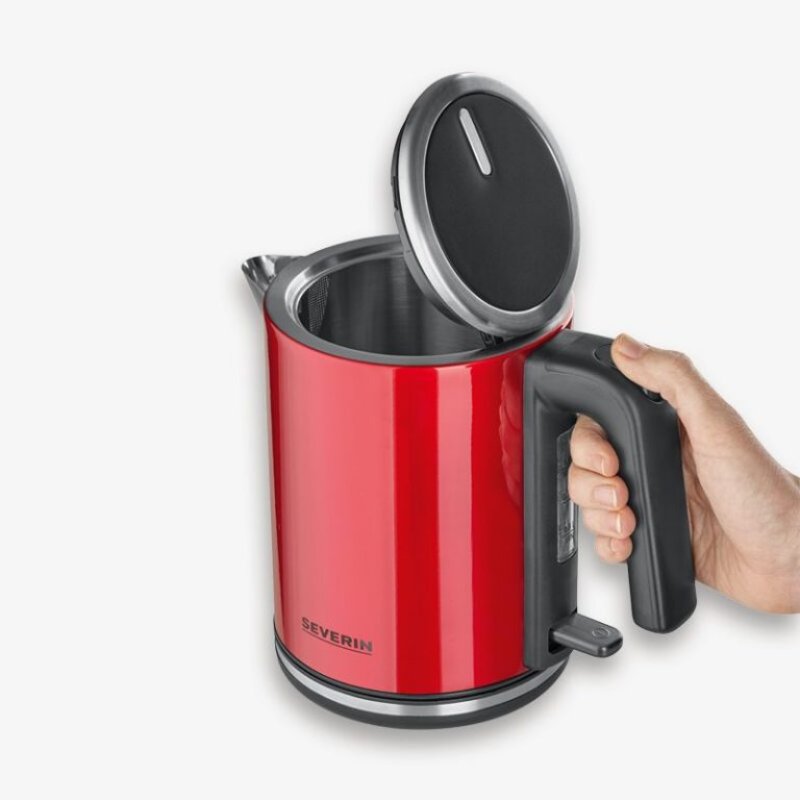 Severin WK 3427 electric kettle 1.2 L 1300 W Brown