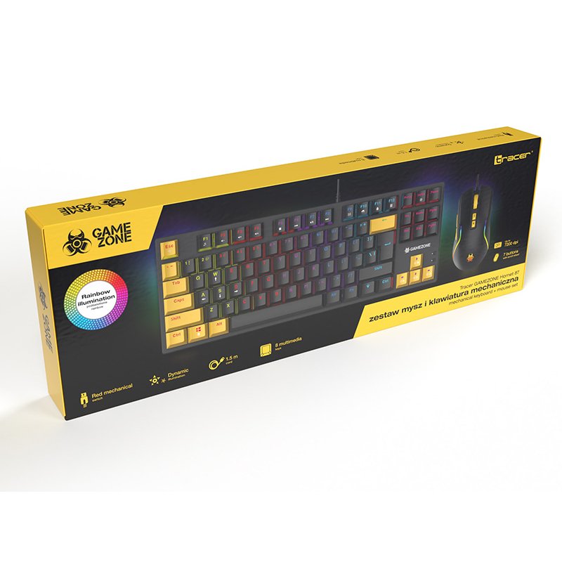 Tracer 47396 Gaming set GameZone Hornet87 USB