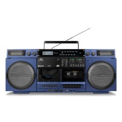 Medion LIFE® P66538 Retro-Boombox blau