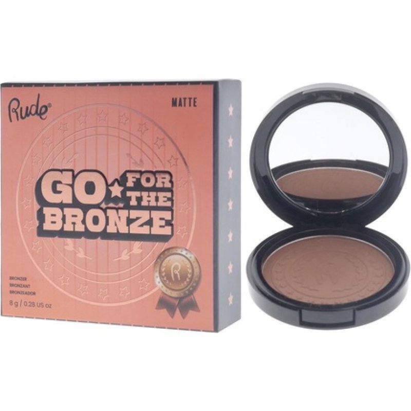 Go For The Bronze Non Precious Metal by Rude Cosmetics for Women 0.28 Oz