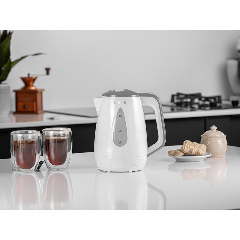 LAFE CEG018 white electric kettle 1.7 L Black White 2200 W