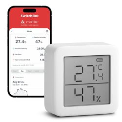 SwitchBot Meter Blanc Batterie