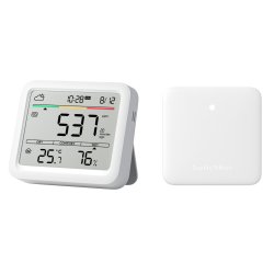 SwitchBot Meter Pro (CO2 Monitor) White LCD Battery