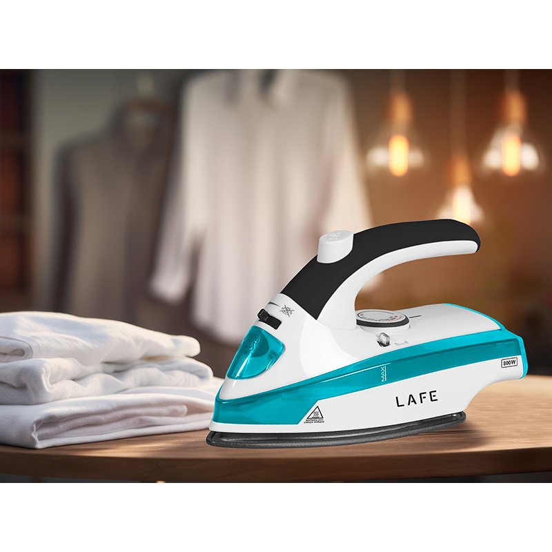 LAFE ZPH-201 Dry iron Non-stick soleplate 800 W Blue White