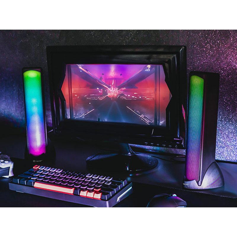 TRACER SPEAKERS 2.0 BLUETOOTH SIGMA USB RGB