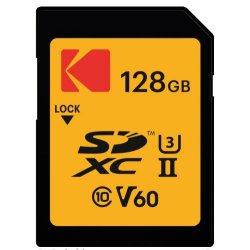 Kodak SD 128GB UHS-II U3 V60 Ultra Pro