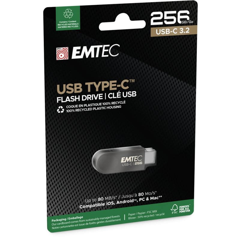 Emtec USB3.2 Type-C Single C280 256GB
