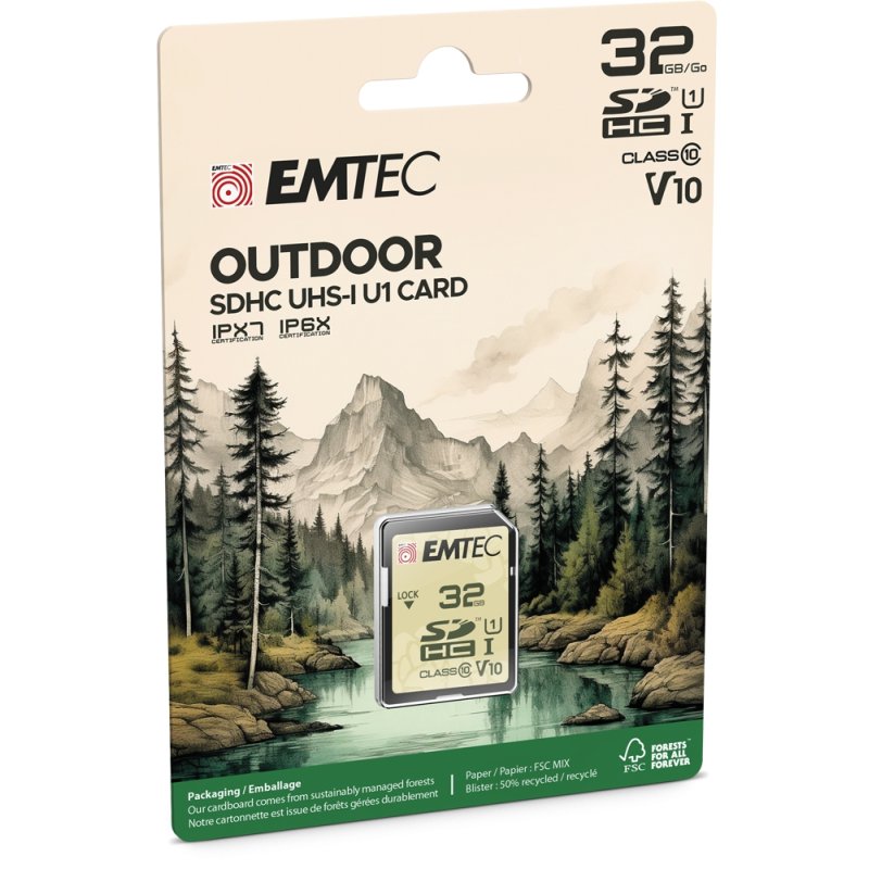 Emtec SD 32GB UHS-I U1 V10 Outdoor