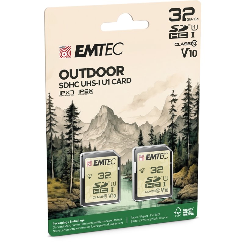 Emtec SD 32GB UHS-I U1 V10 Outdoor P2