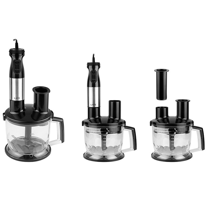 LAFE BZL001 blender 0.7 L Immersion blender Black Silver Transparent 1000 W