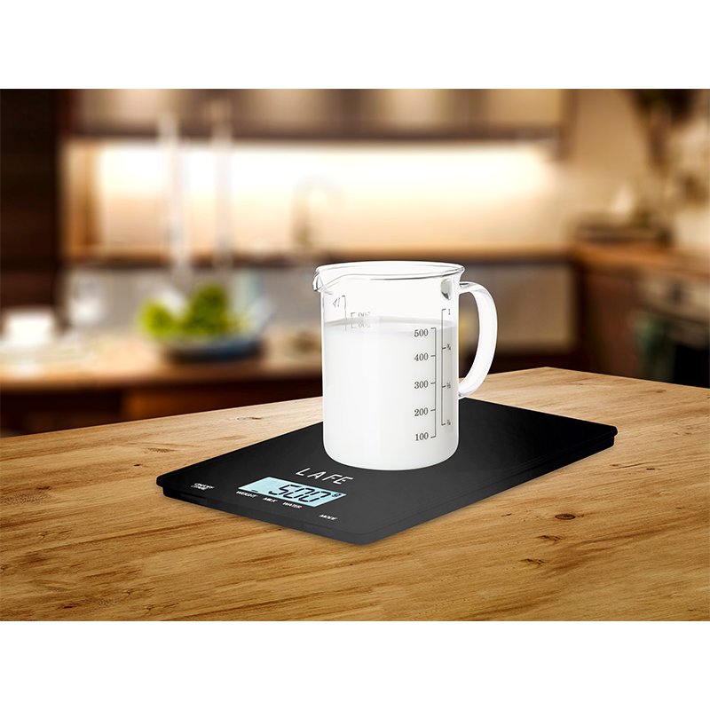 LAFE WKS001.5 kitchen scale Electronic kitchen scale Black Countertop Rectangle