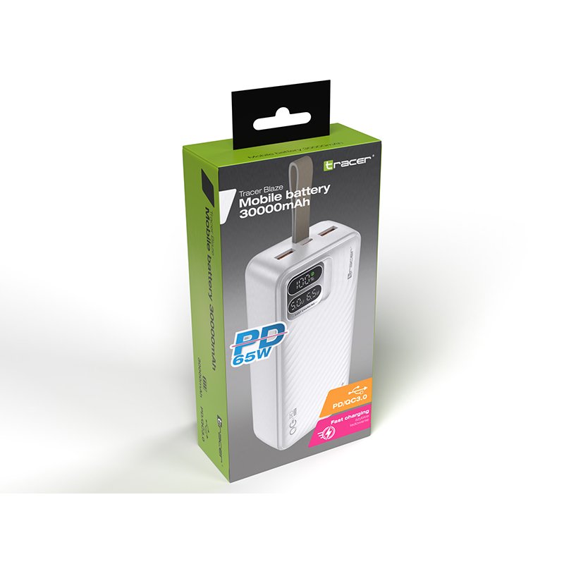 Tracer Blaze 30000 mAh 65 W White