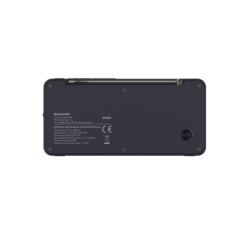 Radio przenośne BLAUPUNKT DAB DR6BK czarny