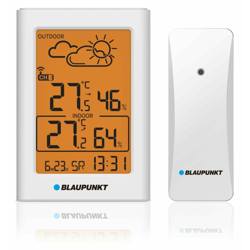 Weather station with outdoor sensor Blaupunkt WS15WH