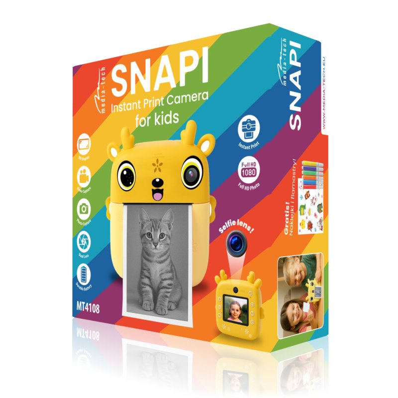 MEDIA-TECH DIGITAL CAMERA FOR CHILDREN SNAPI MT410