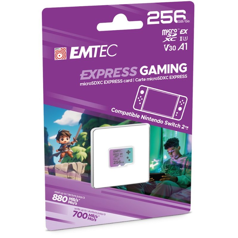 Emtec mSD 256GB UHS-I U3 V30 A1 Express