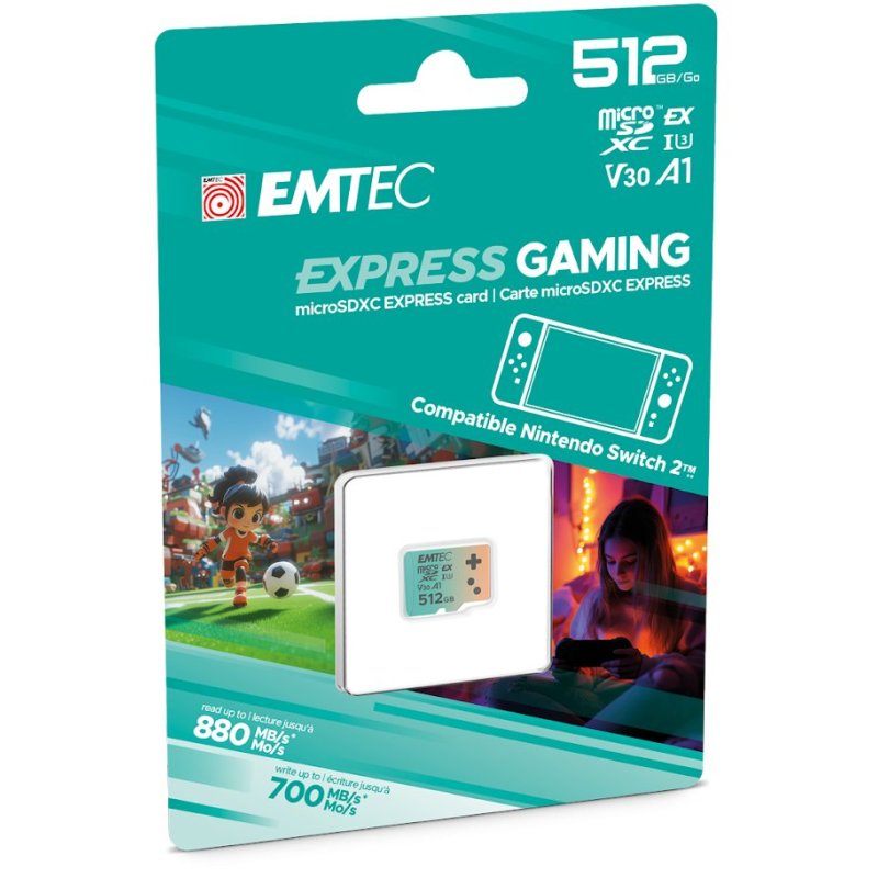 Emtec mSD 512GB UHS-I U3 V30 A1 Express