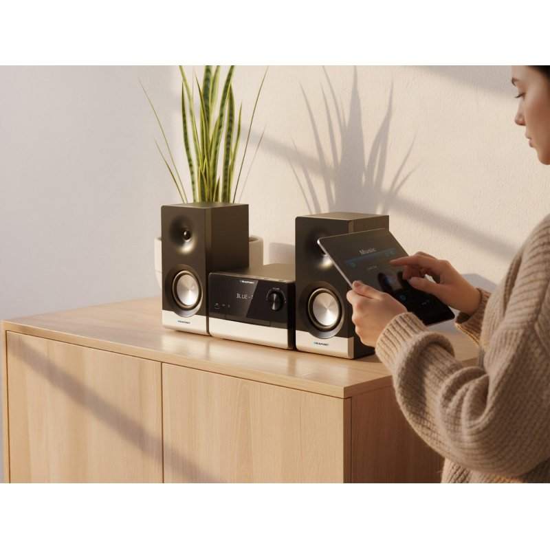 Mikrowieża BLAUPUNKT MS40.2BT czarny