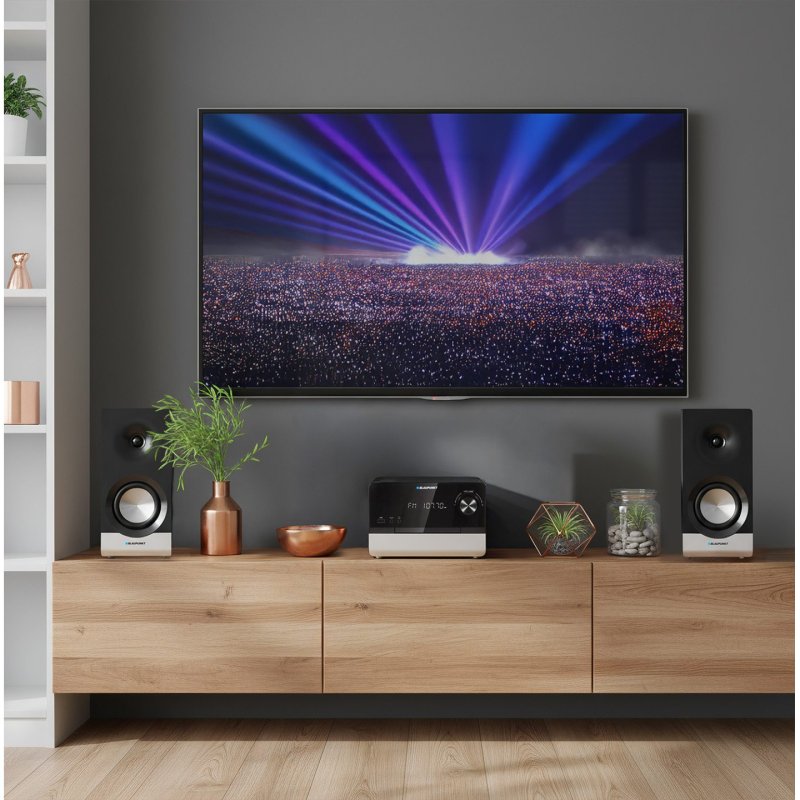 Mikrowieża BLAUPUNKT MS40.2BT czarny