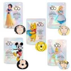 Mad Beauty Facial Mask Collection X 5 Featuring Snow White Alice In Wonderland Winnie The Pooh Tinkerbell And Mickey