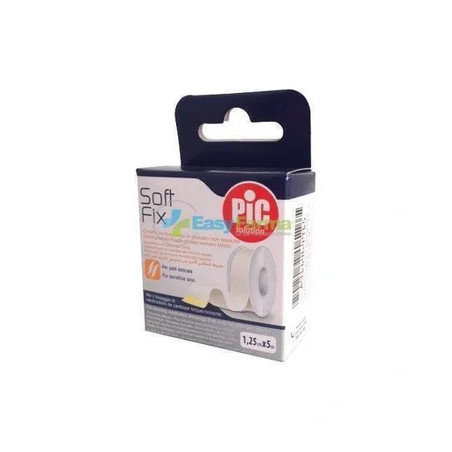 Pikdare Pic Soft Fix Nonwoven Fabric Bandage Roll Small 125x500 Cm