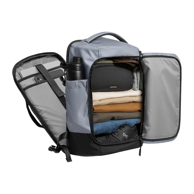 Tomtoc Navigator-T66 Liteway Travel Backpack, 17"/40L (gray)