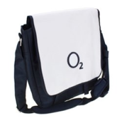 Laptop Bag (O2) 15.4 Blue/White