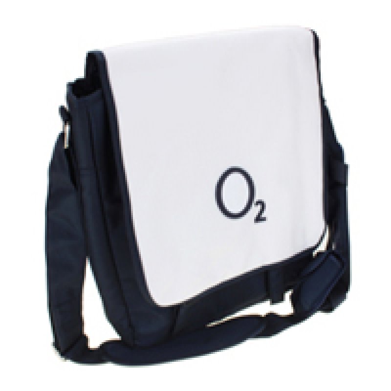 Laptop Bag (O2) 15.4 Blue/White