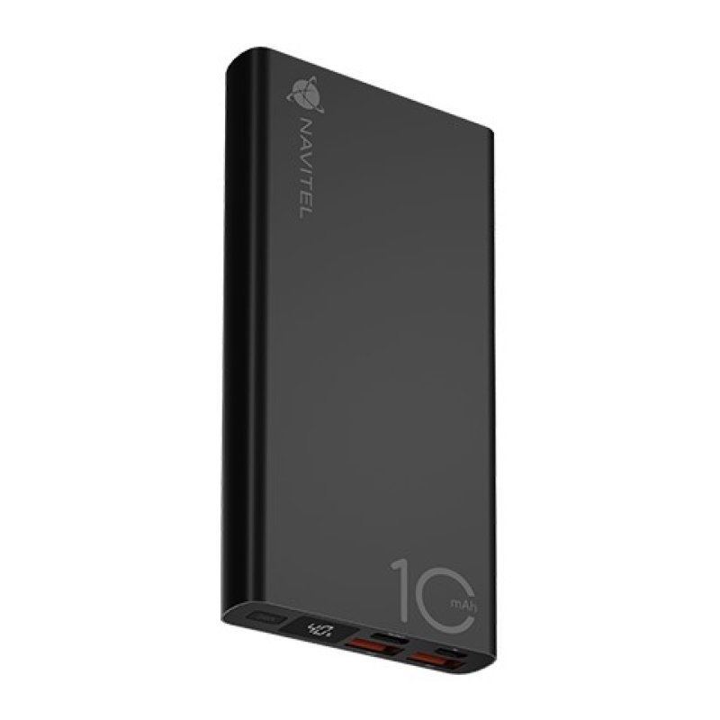 Navitel PWR10 AL BLACK banque d'alimentation électrique 10000 mAh Noir