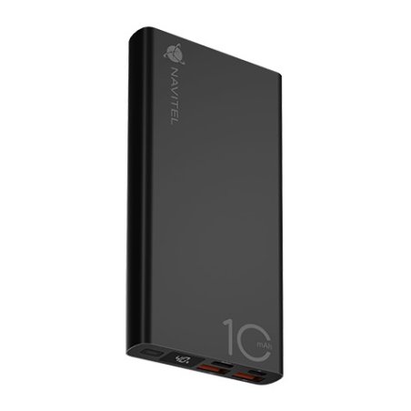 Navitel PWR10 AL BLACK banque d'alimentation électrique 10000 mAh Noir