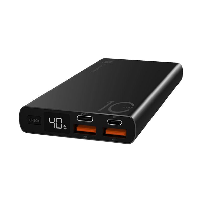 Navitel PWR10 AL BLACK banque d'alimentation électrique 10000 mAh Noir