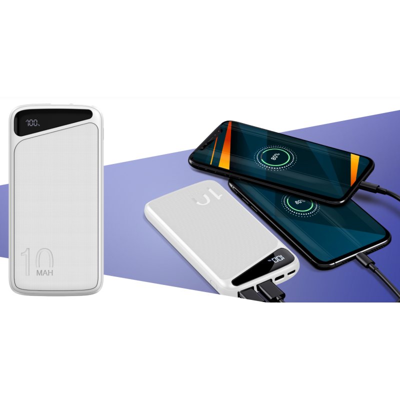 Navitel PWR10 MX WHITE power bank 10000 mAh Green