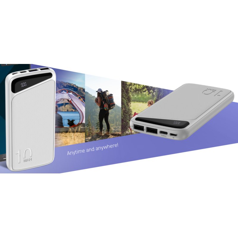 Navitel PWR10 MX WHITE power bank 10000 mAh Green