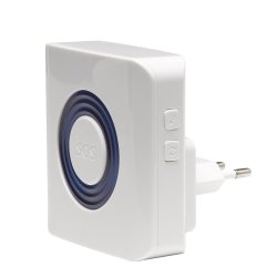 Denver ASA-30 sirène Sirène sans fil Intérieure Noir, Blanc