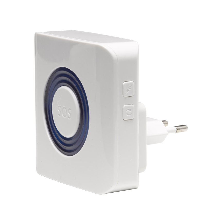 Denver ASA-30 siren Wireless siren Indoor Black, White