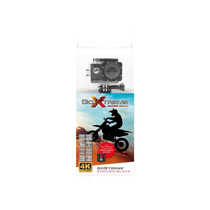 Easypix GoXtreme Enduro Black caméra pour sports d'action 8 MP 4K Ultra HD Wifi