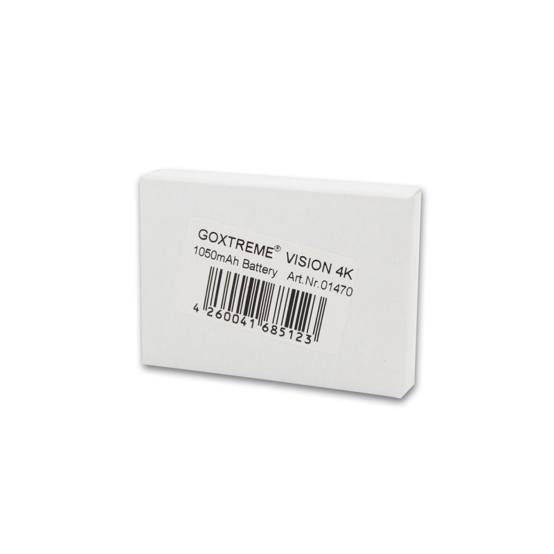 1050mAh battery for GoXtreme Vision 4K  01470