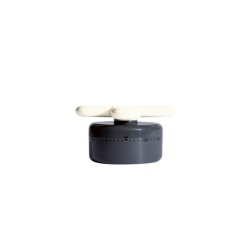 ViceVersa 46314 Minuteur mécanique de cuisine Crème, Gris